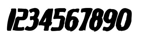 KingRichardInk Font, Number Fonts