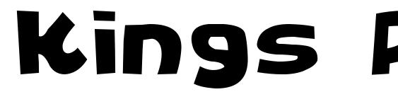 шрифт Kings Ransom, бесплатный шрифт Kings Ransom, предварительный просмотр шрифта Kings Ransom