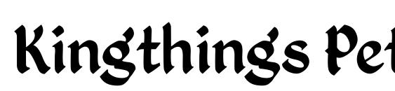 шрифт Kingthings Petrock, бесплатный шрифт Kingthings Petrock, предварительный просмотр шрифта Kingthings Petrock