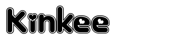Kinkee font, free Kinkee font, preview Kinkee font
