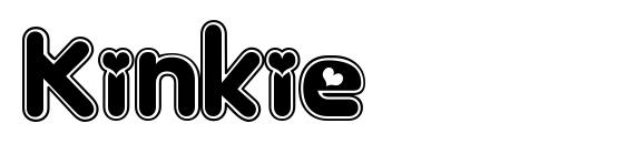 Kinkie font, free Kinkie font, preview Kinkie font