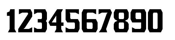 Kirsty Font, Number Fonts