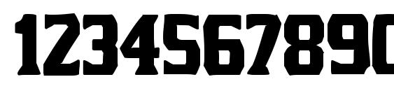 KirstyInk Regular Font, Number Fonts