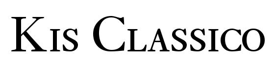 Kis Classico SC font, free Kis Classico SC font, preview Kis Classico SC font
