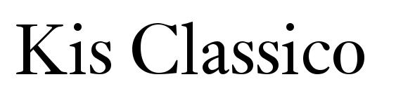 Kis Classico Font