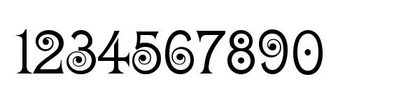 Kismet Font, Number Fonts