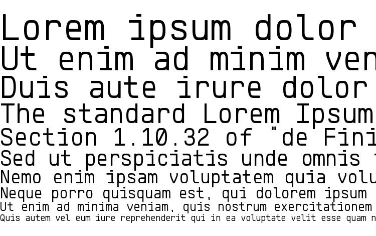specimens Klartext Mono font, sample Klartext Mono font, an example of writing Klartext Mono font, review Klartext Mono font, preview Klartext Mono font, Klartext Mono font