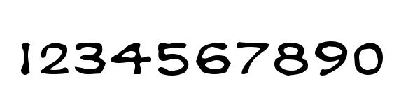 Klee capscript Font, Number Fonts