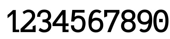 Kleinslabserif bold Font, Number Fonts