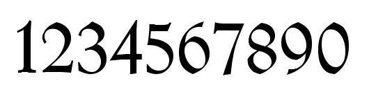 Kleist Fraktur Font, Number Fonts