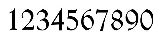 Kleist FrakturZierbuchstaben Font, Number Fonts