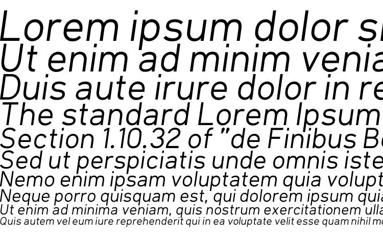 specimens Klima Regular Italic font, sample Klima Regular Italic font, an example of writing Klima Regular Italic font, review Klima Regular Italic font, preview Klima Regular Italic font, Klima Regular Italic font