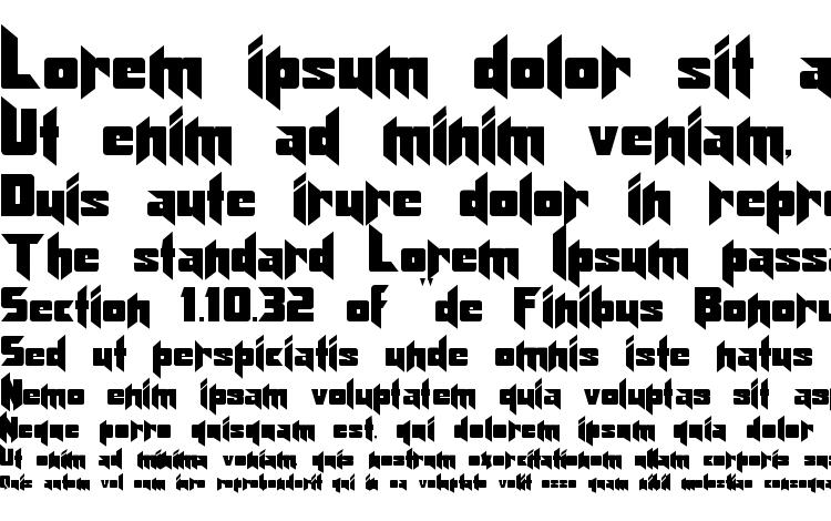 specimens KlingonBlade font, sample KlingonBlade font, an example of writing KlingonBlade font, review KlingonBlade font, preview KlingonBlade font, KlingonBlade font