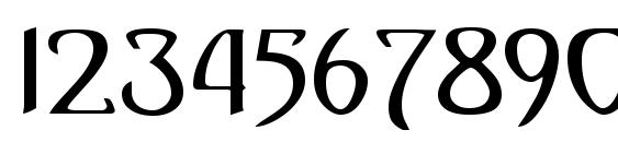 KlingonDagger Font, Number Fonts