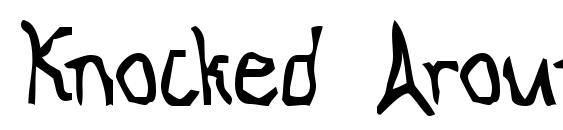 Knocked Around font, free Knocked Around font, preview Knocked Around font