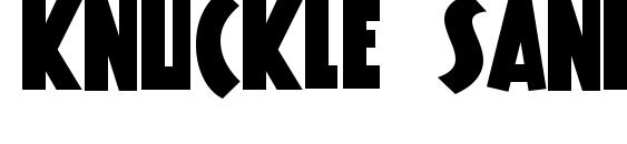 шрифт Knuckle Sandwich, бесплатный шрифт Knuckle Sandwich, предварительный просмотр шрифта Knuckle Sandwich