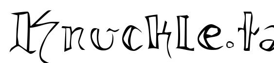 Knuckle.tatz font, free Knuckle.tatz font, preview Knuckle.tatz font