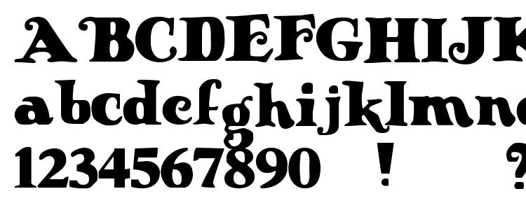 глифы шрифта Knuffig, символы шрифта Knuffig, символьная карта шрифта Knuffig, предварительный просмотр шрифта Knuffig, алфавит шрифта Knuffig, шрифт Knuffig