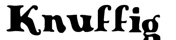шрифт Knuffig, бесплатный шрифт Knuffig, предварительный просмотр шрифта Knuffig