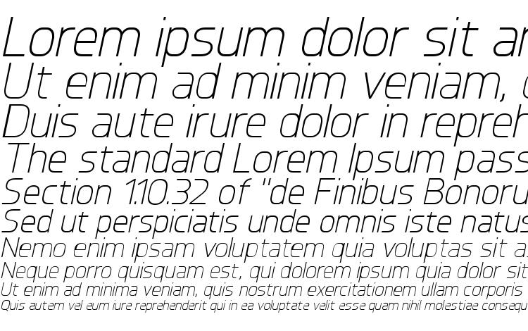 specimens Knul LightItalic font, sample Knul LightItalic font, an example of writing Knul LightItalic font, review Knul LightItalic font, preview Knul LightItalic font, Knul LightItalic font