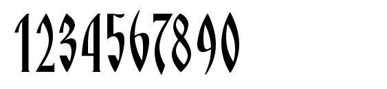 Knyaz cyr Font, Number Fonts