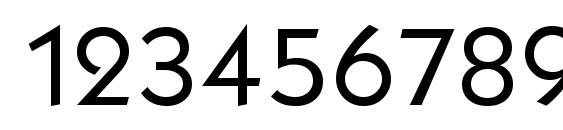 Koblenz Serial Regular DB Font, Number Fonts