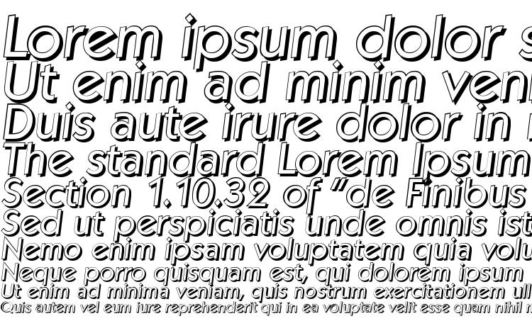 specimens KoblenzShadow Italic font, sample KoblenzShadow Italic font, an example of writing KoblenzShadow Italic font, review KoblenzShadow Italic font, preview KoblenzShadow Italic font, KoblenzShadow Italic font