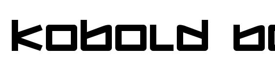 Шрифт Kobold Bold