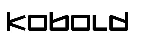 шрифт Kobold, бесплатный шрифт Kobold, предварительный просмотр шрифта Kobold
