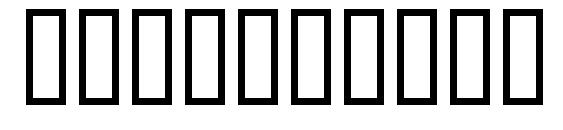 Koch Rivoli Font, Number Fonts