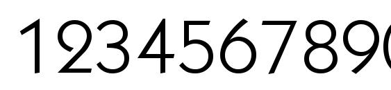 KochModern Regular DB Font, Number Fonts