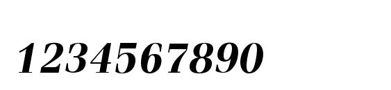 KodchiangUPC Bold Italic Font, Number Fonts