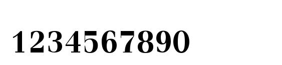 KodchiangUPC Bold Font, Number Fonts