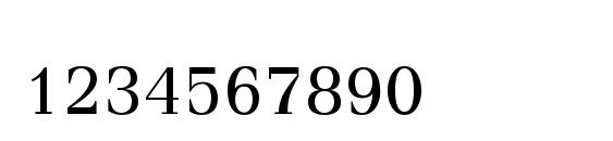 KodchiangUPC Font, Number Fonts