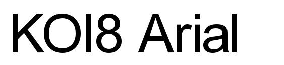 KOI8 Arial Font