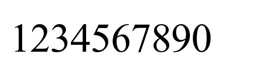 Kokila Font, Number Fonts
