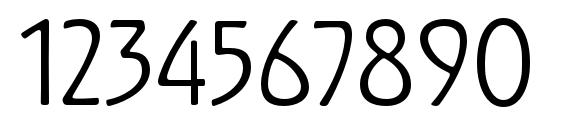 KoloLPStd Narrow Font, Number Fonts