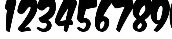 Komika boogie Font, Number Fonts