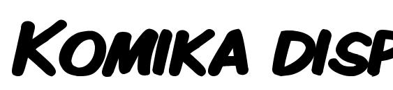 Komika display kaps bold Font