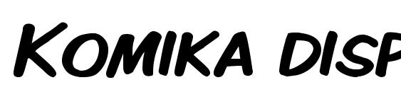 Komika display kaps Font
