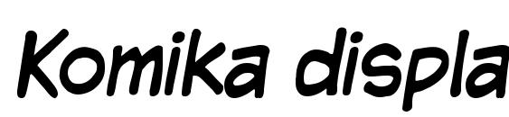 Komika display tight Font