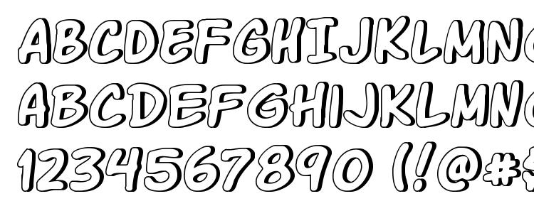 glyphs Komika glaze font, сharacters Komika glaze font, symbols Komika glaze font, character map Komika glaze font, preview Komika glaze font, abc Komika glaze font, Komika glaze font