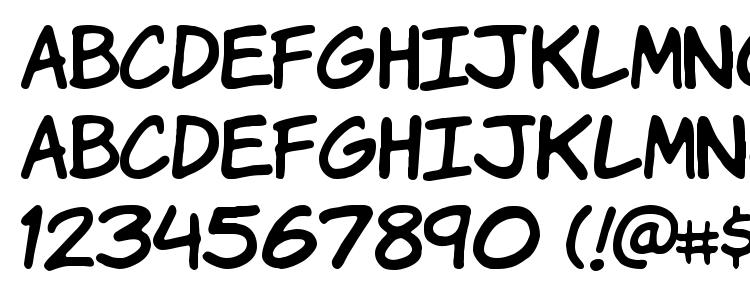 glyphs Komika hand font, сharacters Komika hand font, symbols Komika hand font, character map Komika hand font, preview Komika hand font, abc Komika hand font, Komika hand font