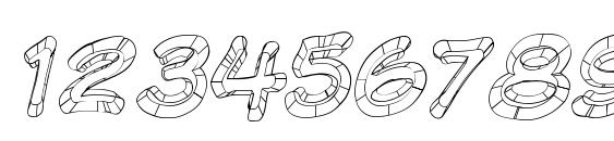 Komika sketch Font, Number Fonts
