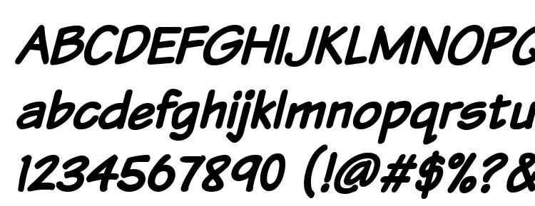 glyphs Komika text bold italic font, сharacters Komika text bold italic font, symbols Komika text bold italic font, character map Komika text bold italic font, preview Komika text bold italic font, abc Komika text bold italic font, Komika text bold italic font