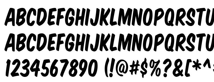 glyphs Komika title font, сharacters Komika title font, symbols Komika title font, character map Komika title font, preview Komika title font, abc Komika title font, Komika title font