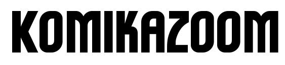 Komikazoom font, free Komikazoom font, preview Komikazoom font