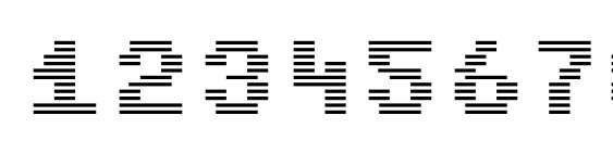 Komodore normal Font, Number Fonts