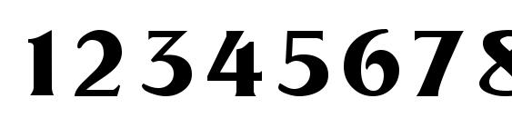 Konrad Modern Font, Number Fonts