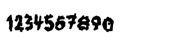 Kookaburra Font, Number Fonts